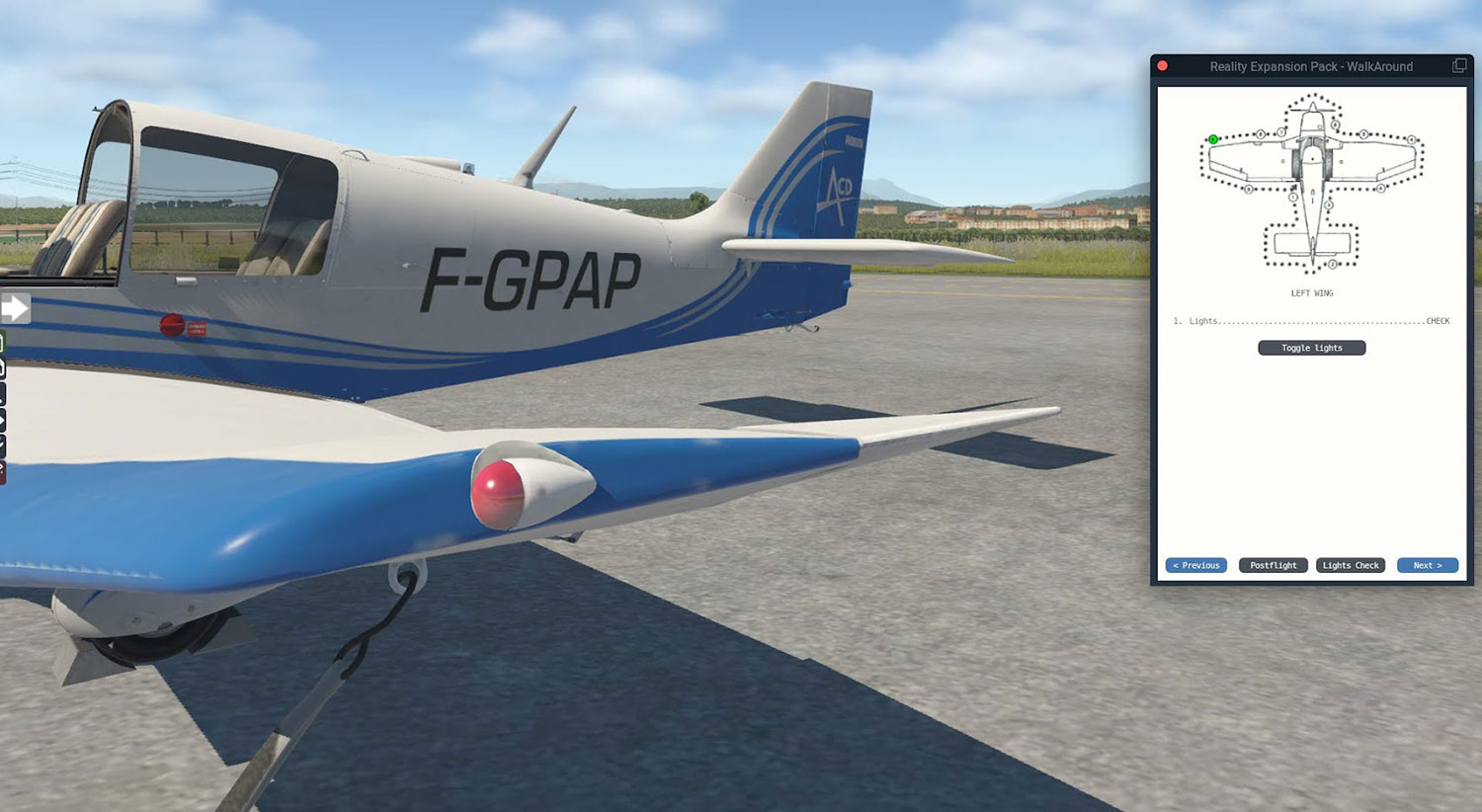 Reality Expansion Pack for Just Flight Robin DR400 XP
